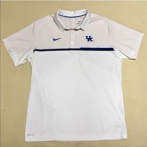 Nike University of Kentucky UK Dri-Fit Polo